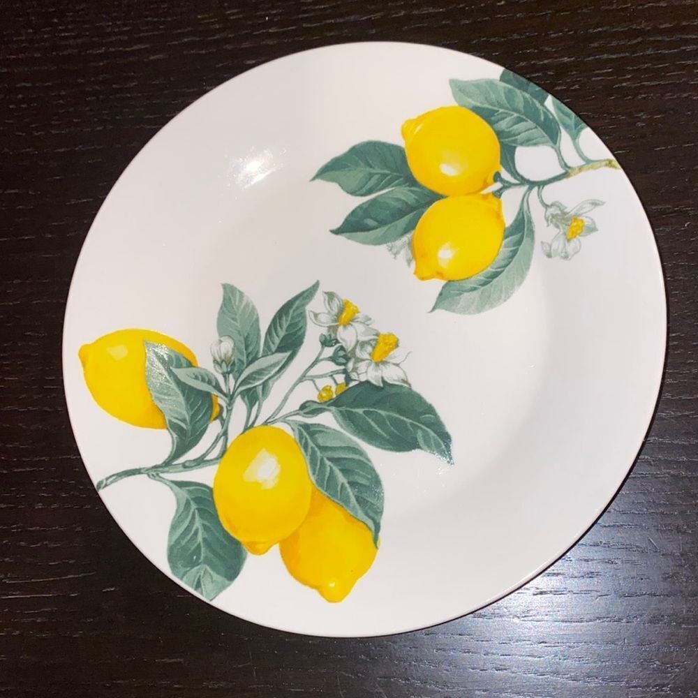 Royal Norfolk Lemon salad plate